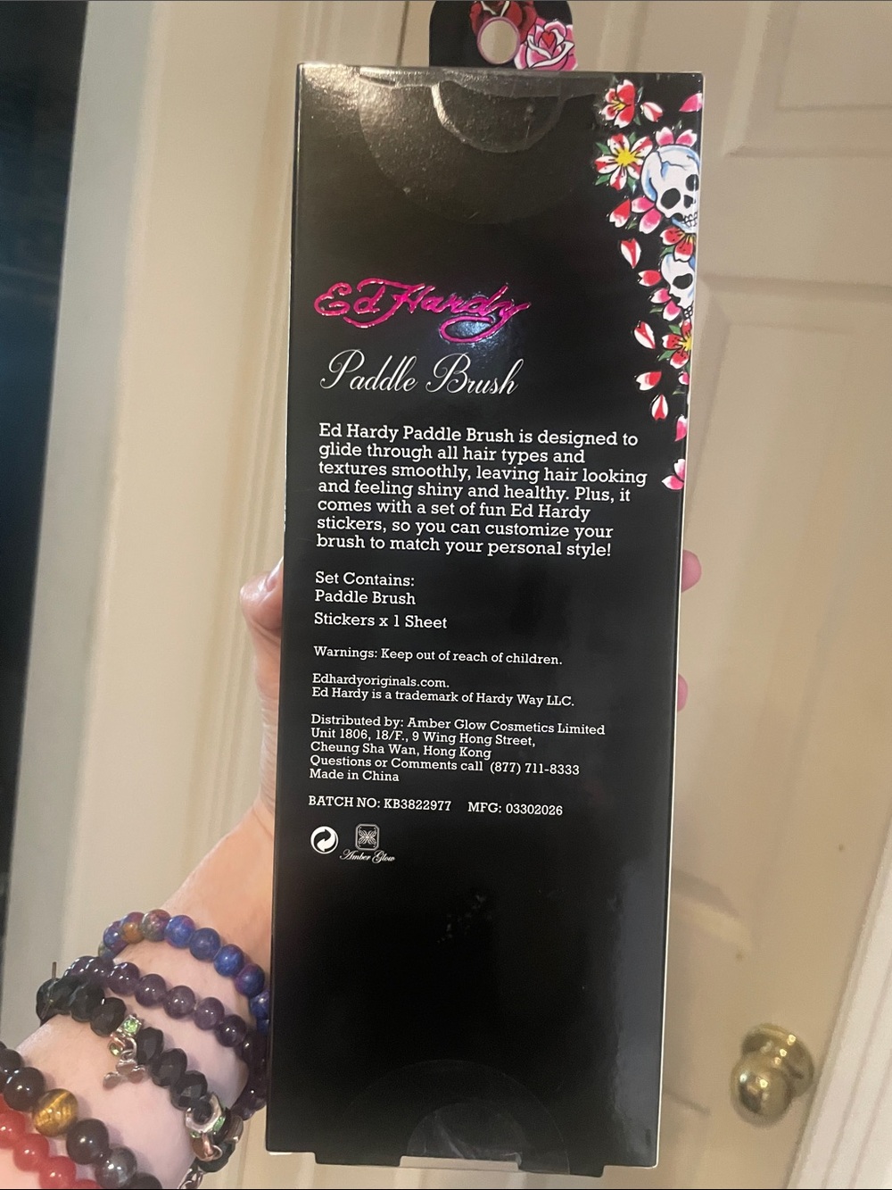 Ed Hardy Paddle Brush - Picture 5 of 5